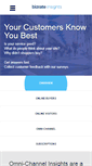 Mobile Screenshot of bizrateinsights.com